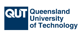 Queensland University of Technology logo.